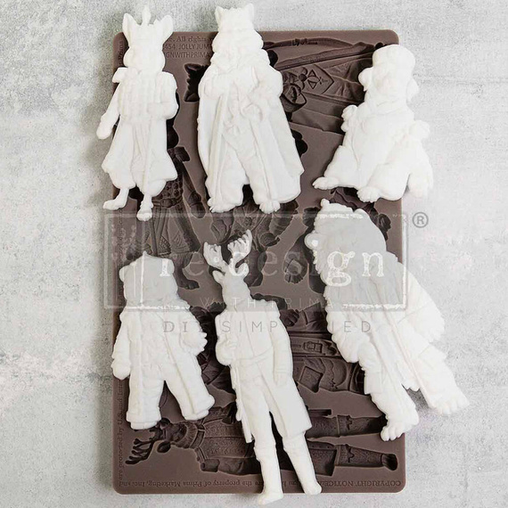 Foremka silikonowa - Prima - Jolly Jumper zwierzęta w ubraniach