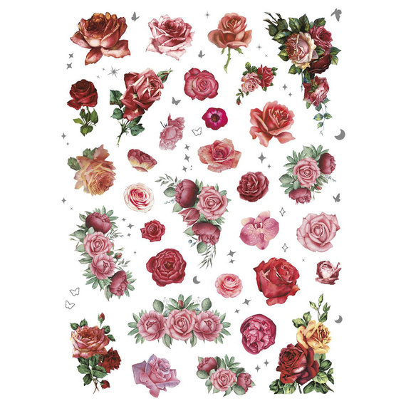 Naklejki foliowe - Czerwone motylki