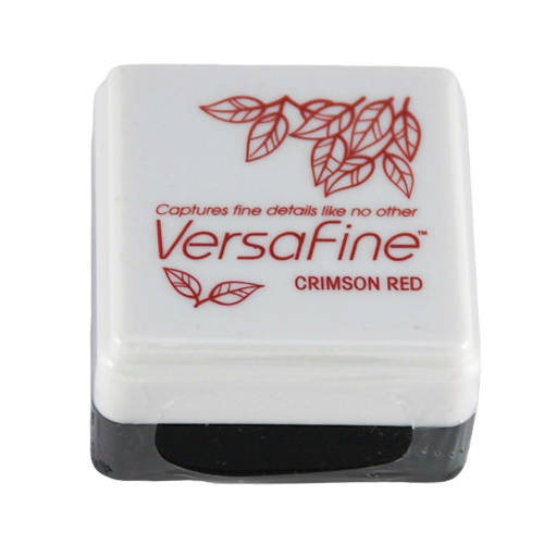 Tusz pigmentowy Tsukineko VersaFine Small – Crimson Red – szybkoschnący, olejowy, do stempli