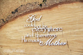 Tekturka - God made Mother - basic version - Scrapiniec