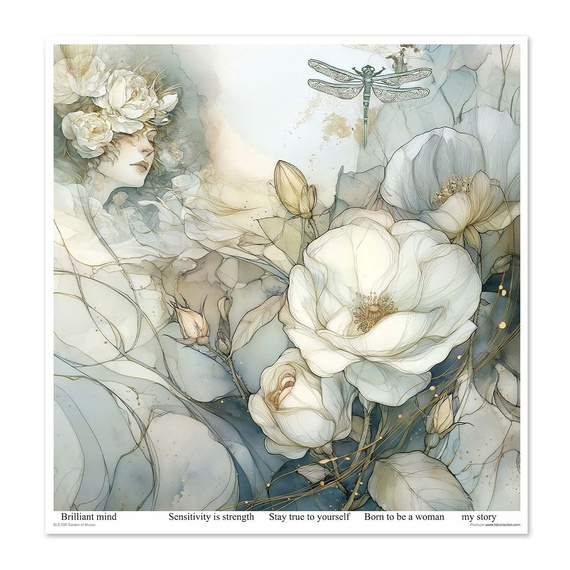 Zestaw papierów do scrapbookingu 30x30 - Garden of Muses - Itd Collection