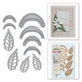Wykrojnik - Spellbinders - Stack And Fan Flowers S6-047 płatki i listki