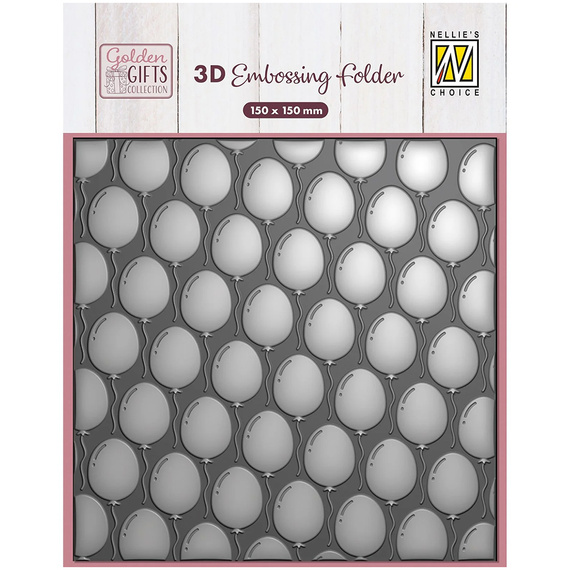 Folder do embossingu - Nellie's Choice - EF3D115 balony