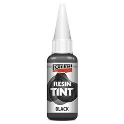Barwnik do żywic - Resin Tint - Pentart - matowy czarny/black 20ml
