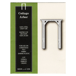 Wykrojnik - Poppystamps - Cottage Arbor / altanka - element