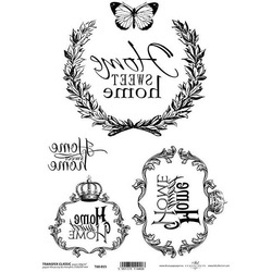 Papier do transferu CLASSIC T60-015 Home sweet home