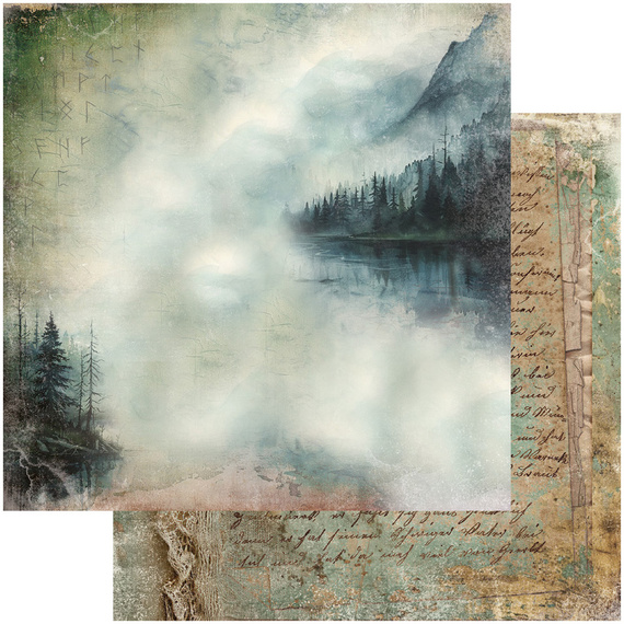 Zestaw papierów 15x15 - Alchemy of Art - The Legends of the Dragons