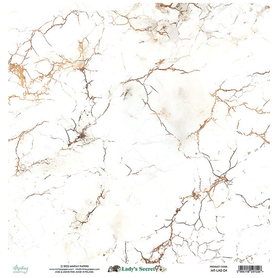 Papier do scrapbookingu 30x30 - Mintay - Lady's Secret 04