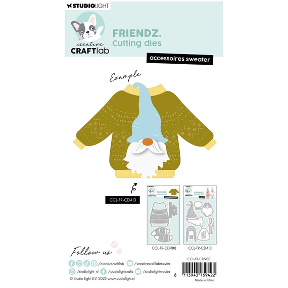 Wykrojnik do papieru - StudioLight - Sweater swetr