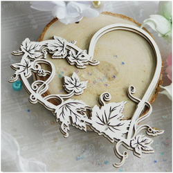 Tekturka Ramka serce - Kreatywna Pracownia