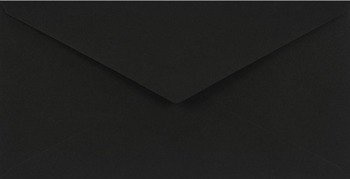 Koperta DL NK Sirio Col. Nero czarna 115g