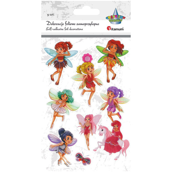 Naklejki foliowe 3D - Wróżki