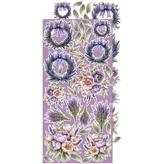 Heritage Whispers zestaw dodatków do scrapbookingu - Craft o'clock - Flowers