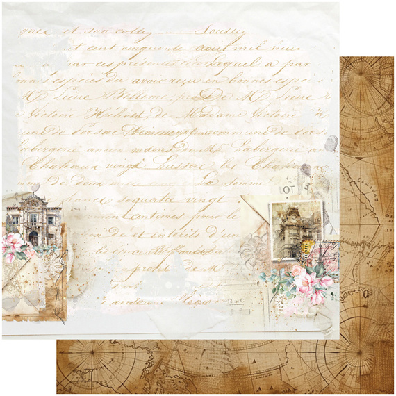 Zestaw papierów 15x15 - Alchemy of Art - Memories from the trip