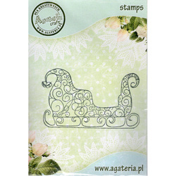 Stempel polimerowy - Sanie - Agateria