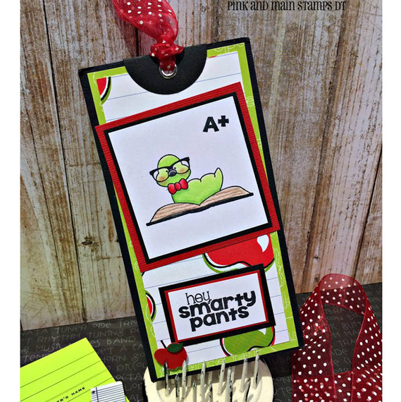 Stempel Pink & Main - Smarty Pants - zwierzątka okulary