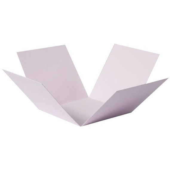 Pudełko exploding box różowe 10x10x10 - Rzeczy z papieru