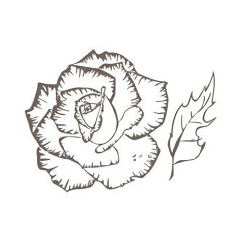 Stempel polimerowy - Róża - Agateria