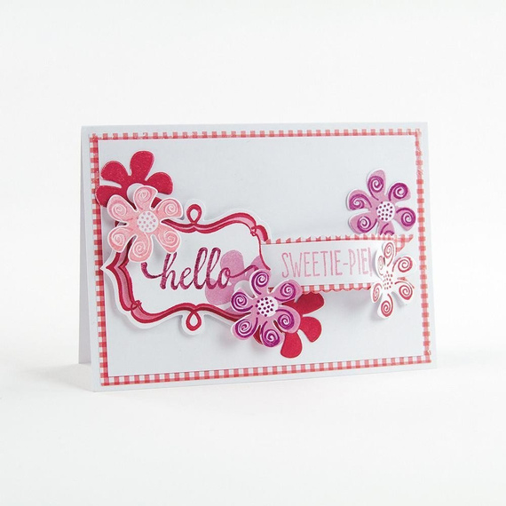 Stemple + wykrojnik - Tonic Studios - Hello Sweetie-Pie!