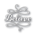 Wykrojnik - Poppystamps - Believe Flourish