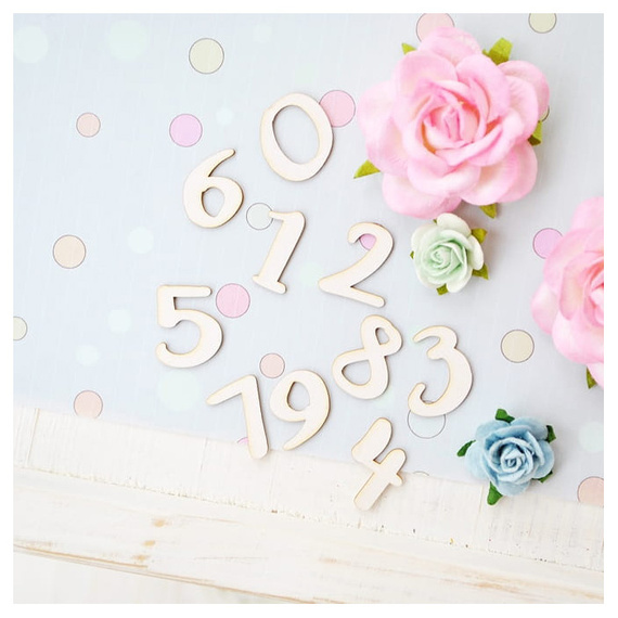 Tekturka - Cyferki - Kreatywna Pracownia