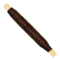 Drut florystyczny brązowy 0,7mm 100g