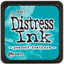 Tusz Distress Mini Pad - Ranger - Peacock Feathers