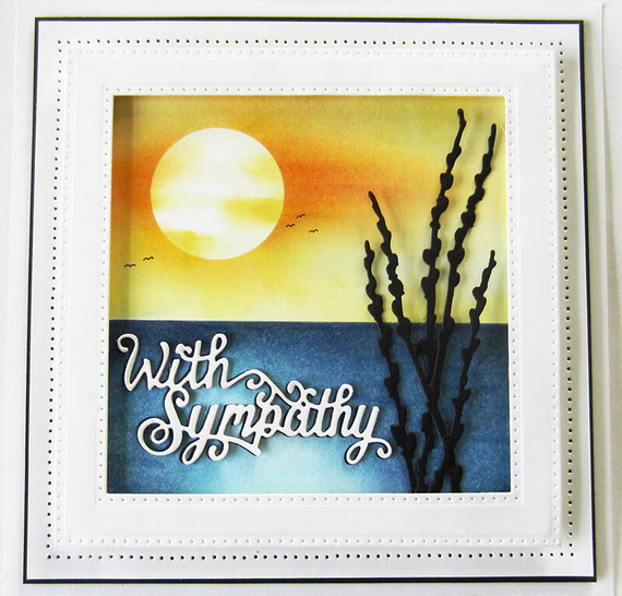 Wykrojnik - Creative Expressions - With Sympathy CED5416