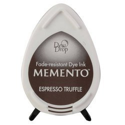 Tusz Memento Dew Drop - Espresso Truffle - Tsukineko brązowy