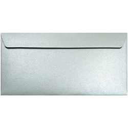Koperta perłowa metalizowana DL HK Majestic Moonlight Silver srebrna 120g
