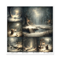 Zestaw papierów do scrapbookingu 30x30 - Mouse World - Winter Journey - Itd Collection