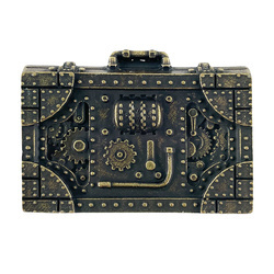 Ozdoba metalowa galwanizowana - walizka 1