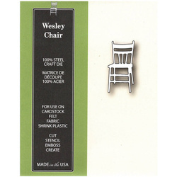 Wykrojnik - Poppystamps - Wesley Chair - krzesło