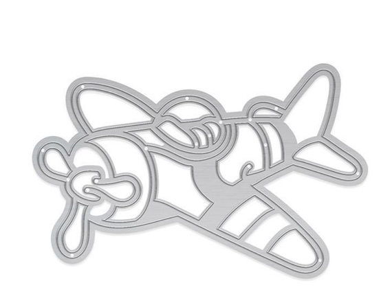 Wykrojnik - Tonic Studios - Toy Plane - samolocik