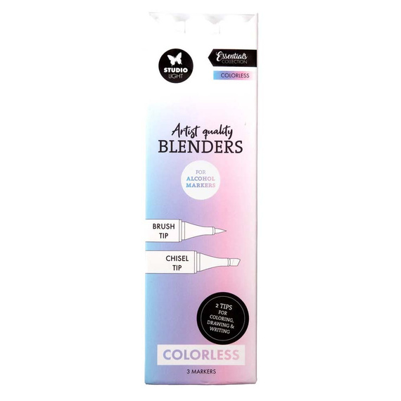 Markery alkoholowe dwustronne Colorless Blenders Essentials nr 48 - Studio Light - 3 szt.