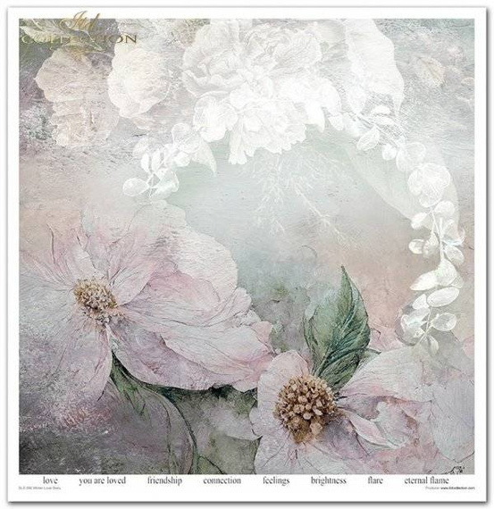Zestaw papierów do scrapbookingu 30x30 - Itd Collection - Winter Love Story