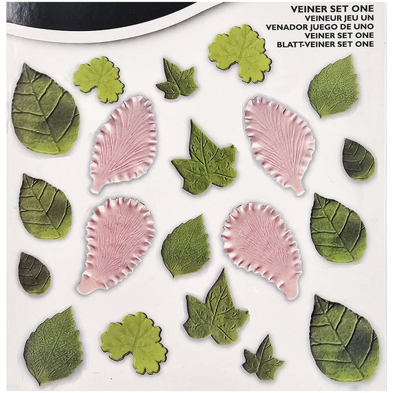 Plastikowa foremka - Pentart - Liście, płatki