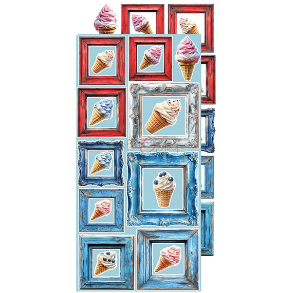 Zestaw dodatków do scrapbookingu - Craft o'clock - Emerald Tales - Flowers