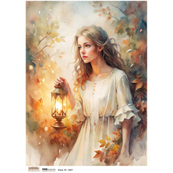 Papier ryżowy A4 - Scraplove - Fall 12 - Jesienne 12