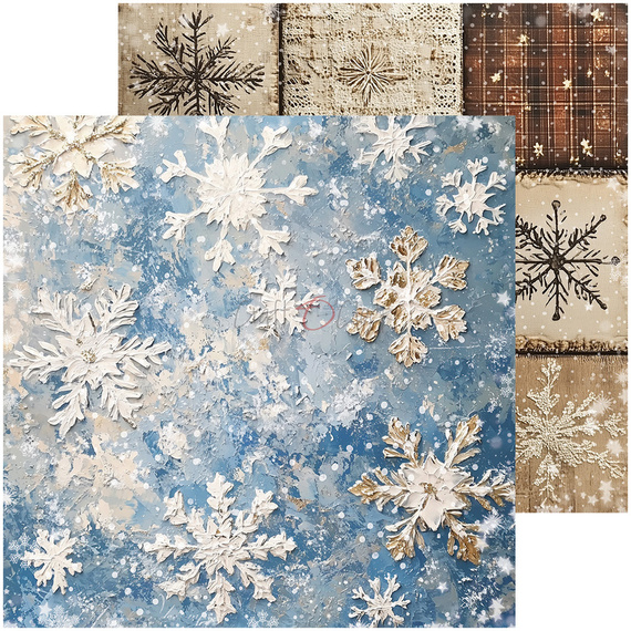 Zestaw papierów do scrapbookingu 20x20 - Craft o'clock - Jolly Season