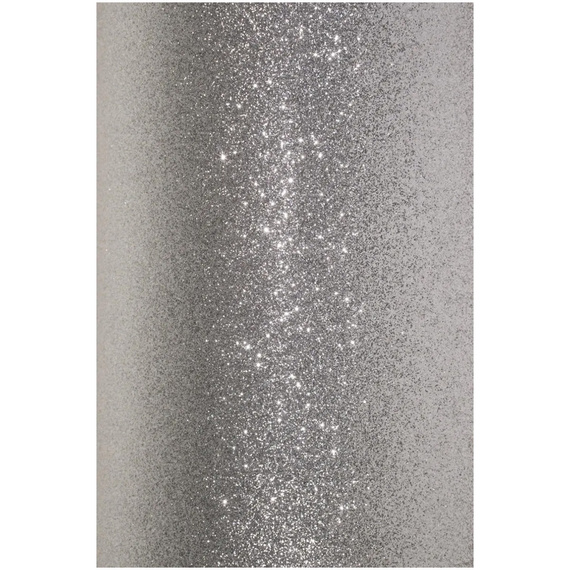 Papier brokatowy A4 srebrny 210g