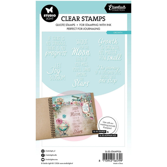 Stempel przezroczysty - Studio Light - Quotes, Growth