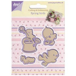 Wykrojnik - Joy!Crafts konewka, ptaszki gąsienica
