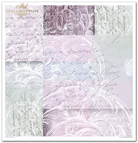 Zestaw papierów do scrapbookingu 30x30 - English rose