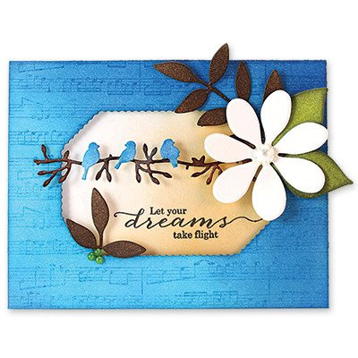 Wykrojnik - Penny Black - It's a Birds Life - ptaszki na gałęzi