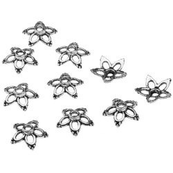 Nakładki metalowe, kapturki 12mm - 10szt