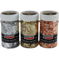 Folia płatki miedziane i srebrne metal flakes słoik 100ml - Pentart M1