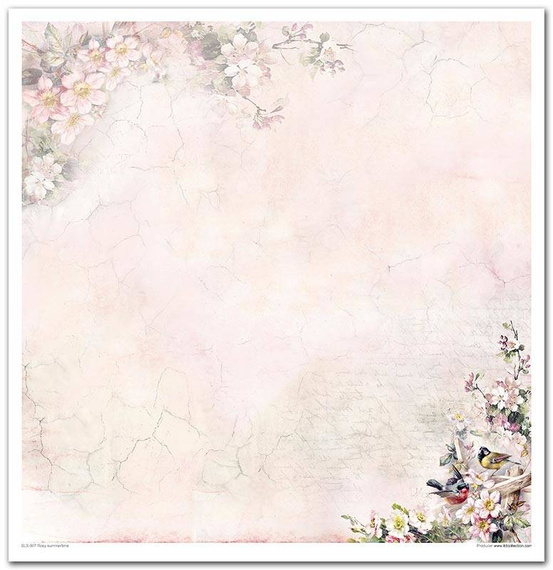 Zestaw papierów do scrapbookingu 30x30 - Itd Collection - Rosy Summertime