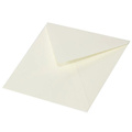 Koperta do kartki kremowa 15x15 - Rzeczy z papieru
