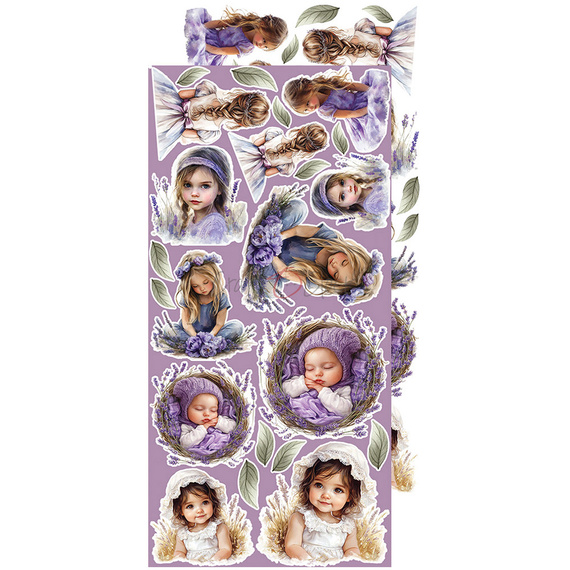 Heritage Whispers zestaw dodatków do scrapbookingu - Craft o'clock - Flowers